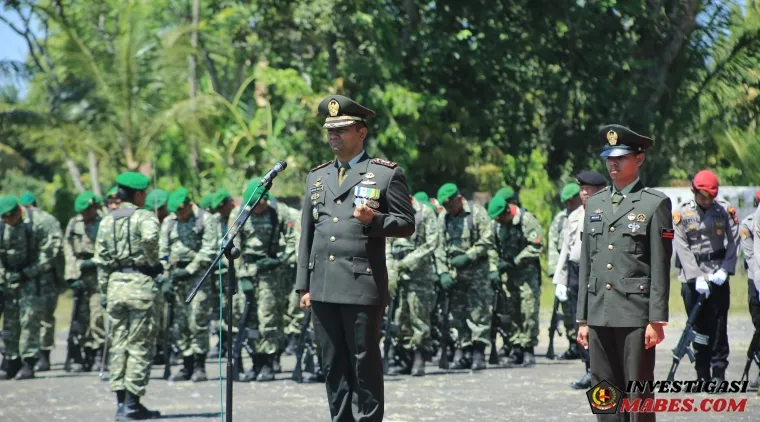 Pimpin Upacara Ziarah Nasional HUT RI  ke-81, Dandim sampaikan Pesan Patriot