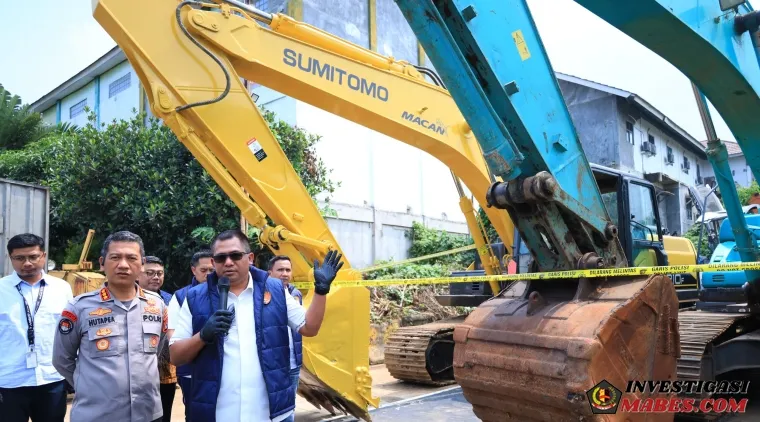 Polda Banten Ungkap 6 Lokasi Tambang Ilegal dan Penyalahgunaan BBM Bersubsidi, 7 Tersangka Ditahan