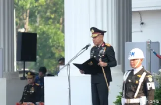 Dari Banten untuk Indonesia, Kapolda Banten Irjen Pol Hengki Bacakan Pancasila di HUT ke-81 RI