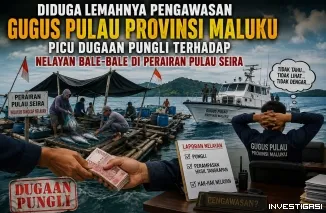 Diduga Lemahnya Pengawasan Gugus Pulau Provinsi Maluku Picu Dugaan Pungli terhadap Nelayan Bale-Bale di Perairan Pulau Seira