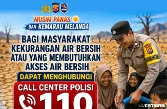 Hadapi Musim Kemarau, Polda Banten Siapkan Layanan Bantuan Air Bersih Melalui 110