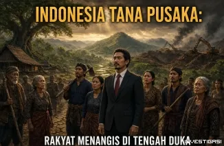 INDONESIA TANA PUSAKA: RAKYAT MENANGIS DI TENGAH DUKA.    Ketika Tanah Air Hanya Menjadi Sebutan, Rakyat Justru Berjuang Mempertahankan Tanah Leluhur