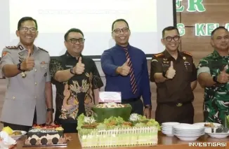 Kapolres Kukar Hadiri Silaturahmi dan Syukuran HUT ke-81 Mahkamah Agung RI