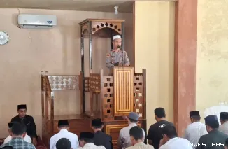 Kapolsek Pattallassang Ajak Warga Jadikan Masjid Sebagai Ruang Bersama Menjaga Kamtibmas