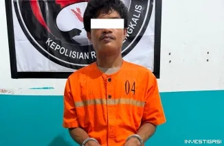 Polisi Amankan Pengedar Sabu di Bathin Solapan, 0,55 Gram Barang Bukti Disita