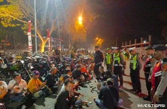 Polisi, TNI, dan Satpol PP Kolaborasi Jaga Kamtibmas di Kalianda