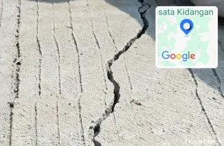 Proyek Rabat Beton Daren - BTS Kudus Rp2,5 Miliar Retak di Usia 2 Bulan, Warga Tulis "PRANK" di Papan Proyek