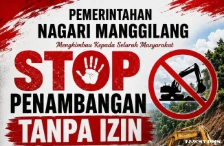 Tambang Tanpa Izin Ditolak, Manggilang Bersatu Lindungi Lingkungan Nagari