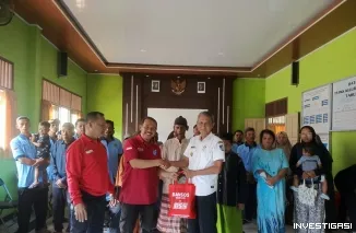 Wujud Nyata ALMIJ dan Tim Pelita Kasih Salurkan Bansos Sembako untuk 20 KK dan 5 Penyandang Disabilitas di Kelurahan Ujungbatu
