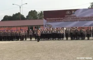 21 Anggota Polri di Jajaran Polda Maluku Utara di Pecat Tidak Hormat