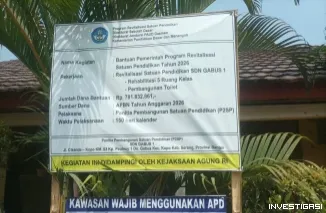 Anggaran Rp181,8 Juta, Rehabilitasi SDN Gabus 1 Disorot: Dugaan Besi "10 Banci" dan Pekerjaan Bongkar-Pasang