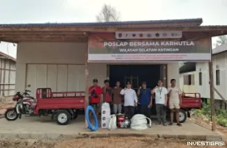 Bukan Sekadar Posko, Poslap Katingan Selatan Jadi Garda Depan Hadapi Ancaman Karhutla