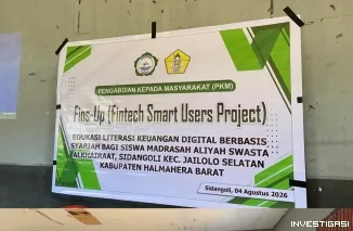 FEB Universitas Khairun Gelar Edukasi Literasi Keuangan Digital Berbasis Syariah di MAS Alkhairaat Sidangoli