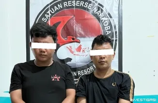 Gerak Cepat Polres Bengkalis, Dua Pria Diduga Pengedar Sabu Dibekuk di Bathin Solapan