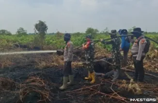 Karhutla Landa Tiga Wilayah di Bengkalis, Total 6,3 Hektare Lahan Terbakar