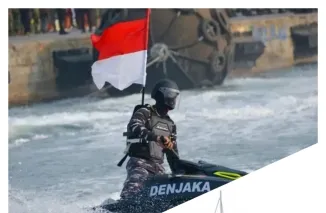 Pangkormar Saksikan Momentum Bersejarah, ITS Giuseppe Garibaldi Resmi Tiba di Tanjung Priok