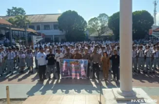 Police Goes To School, Polsek Maesa Dekatkan Polisi dengan Pelajar SMAN 2 Bitung