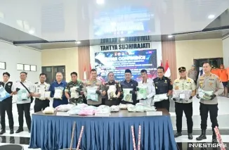 Polres Bengkalis Musnahkan Barang Bukti Narkotika Senilai Rp80 Miliar, Selamatkan 279.893 Jiwa
