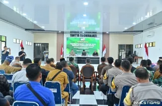 Tim Satgas PKH Sosialisasikan Perpres Nomor 5 Tahun 2025 tentang Penertiban Kawasan Hutan di Polres Bengkalis