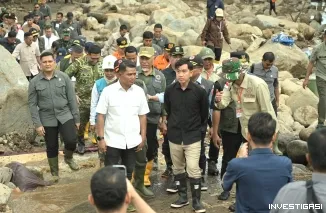 Wapres Gibran Tinjau Dampak Banjir Bandang Solok, Tekankan Percepatan Penanganan dan Pemulihan