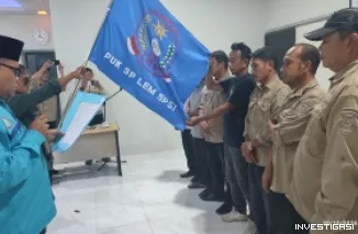 DPC F. SP. LEM Bengkalis Bentuk PUK Tirta Terubuk, Direktur Perumda Dukung Demi Kesejahteraan Pekerja