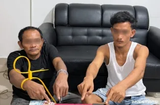 Dua Pria Diamankan Polsek Mandau, 30 Paket Sabu Disita di Bathin Solapan