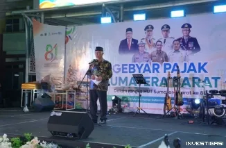 Gebyar Pajak 2026, Mahyeldi Ajak Masyarakat Taat Pajak untuk Perkuat Pembangunan Sumbar