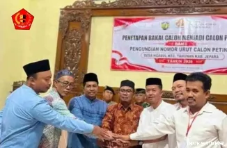 Jelang Pilpet Desa Ngabul Jepara, Panwas Ajak Warga Jaga Kondusivitas dan Hindari Politik Menjatuhkan
