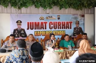 Jumat Curhat di Margomulyo, Kapolres Kendal Serap Aspirasi Warga soal Kamtibmas