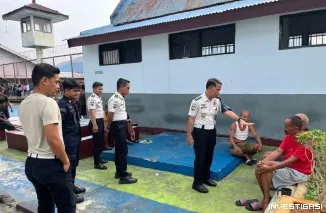Ka. KPLP Hartono Kontrol Blok Hunian dan Sapa Langsung Warga Binaan