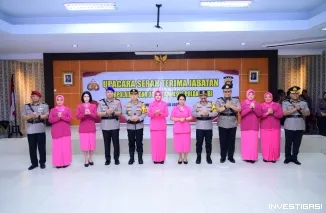Kapolda Jambi Pimpin Sertijab Dirreskrimsus dan Dirpolairud, Perkuat Kinerja dan Profesionalisme Polri