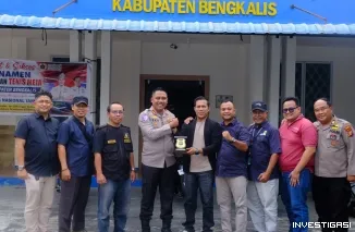 Kapolres Bengkalis Pererat Sinergi dengan PWI, Tegaskan Pentingnya Keamanan dan Keterbukaan Informasi