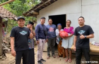 Karang Taruna Desa Kampunganyar Tebar Kepedulian, Salurkan Paket Sembako ke Lima Dusun