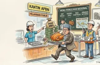 Ketika Pengkritik Kedunguan Tersesat di Kantin APBN  Oleh: Dr. Novrizal, M.Pd.(Dosen Universitas Negeri Padang