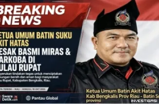 Ketua Umum Batin Akit Hatas Kabupaten Bengkalis, Provinsi Riau & Ketua Hulu Balang Suku Akit Hatas Kabupaten Bengkalis