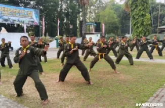 Kodim 1426/Takalar Terus Matangkan Kemampuan Bela Diri Prajurit Melalui Latihan PSM