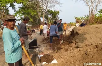 Pembenahan Pekuburan Islam Di Dusun Parambambe Dilaksanakan Dengan Semangat Kebersamaan