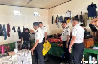Perkuat Keamanan dan Kesetaraan, Lapas Kelas IIA Palopo Gelar Penggeledahan dan Pengawasan Rutin