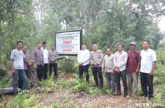 Polres Bengkalis Sosialisasikan Perpres Nomor 5 Tahun 2025, Warga Kelemantan Barat Diberikan Edukasi Penertiban Kawasan Hutan