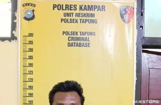 Polsek Tapung Tangkap Pelaku Ancaman Dibunuh Pada Mantan Kekasih