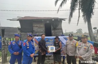 Satpolairud Polres Bengkalis Hadir di Bantaran Sungai, Gelar Sambang Nusa hingga Klinik Terapung