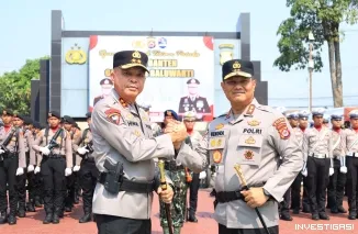Serah Terima Pataka, Estafet Kepemimpinan Polda Banten untuk Pengabdian yang Berkelanjutan