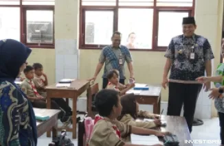 Wabup Jepara Tinjau Revitalisasi SD Kauman dan SMPN 3, Berjalan Baik